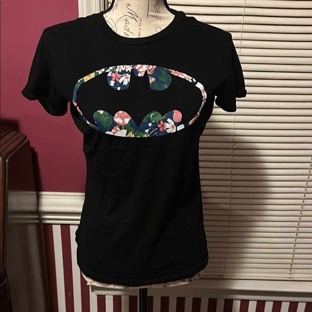 Floral Batman T-Shirt